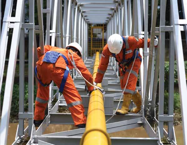 Safety and Health Work (OHS) PT Perusahaan Gas Negara (Persero) Tbk 2017 Report occupational health & safety (OHS) 121 1 About This Report 2 Track Records 3 Governance 4 Brings Prosperity to the