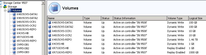 Storage Configuration: Allocated storage volumes for the cloud.