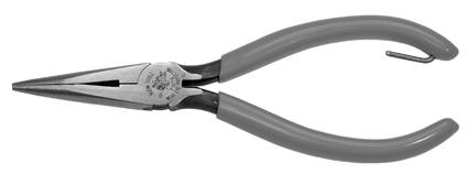 Long-Nose Telephone Work Pliers Types D & E Type E has pressing groove near hinge for brass sleeves. 71974 Type Long-Nose Telephone Work Pliers Type G For closing 700, 701, and 702 type connectors.