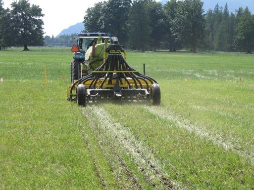 Manure separation for balancing nutrients: achieves for dual ammonia abatement: Liquid fraction banded (for N) on grass