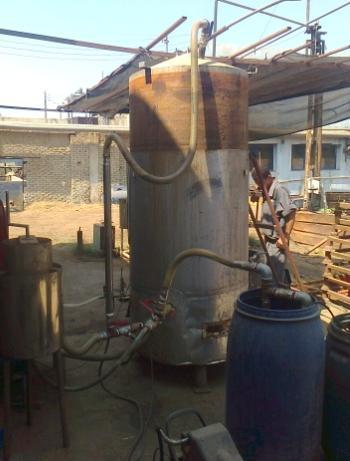 Nenaiea factory biogas project : Primary stage: Manufacturing experimental models of biogas