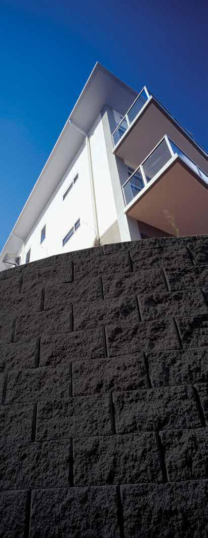 Keystone Engineered Segmental Retaining Wall System Benefits: Durable Allows for design creativity and flexibility Ease and speed of construction Cost competitive Versatile Clean neat finish Strong