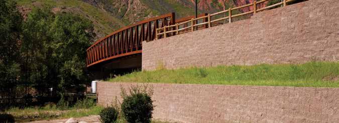 Terraced Wall Application Terraced Keystone walls can provide a visually appealing solution to grade change.
