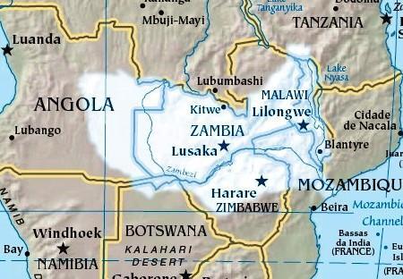 SADC Protocol Countries/Zambezi River Basin Setting: The Zambezi basin of Central eastern Africa encompasses an area of 1,385,300 sq km 2 and comprises nine riparians: Riparian [all are SADC members]