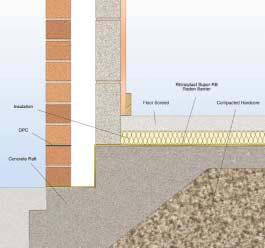 Figure 3: Raft foundation detail Figure 4: