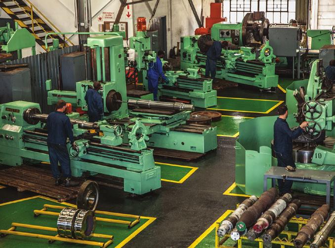 Other equipment reconditioned or manufactured by the company include: Vacuum pumps Compressors Air, hydraulic and mechanical jacks Air and vacuum brake equipment Automatic slack adjusters Automatic
