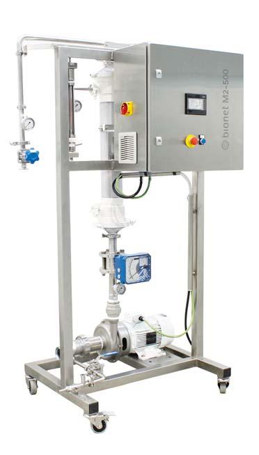 CROSS-FLOW FILTRATION / SERIES M-R 21 > Bionet owns Backpulse systems, for cleaning enhancement