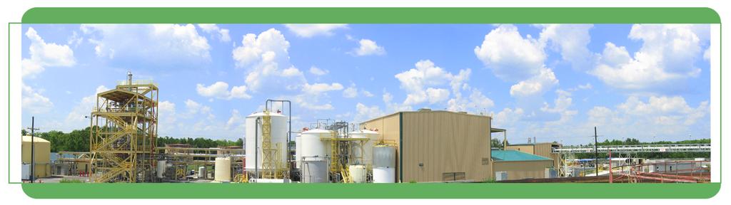 Jennings Demo Plant: First Completed Demonstration-Scale Facility in USA Fully integrated, large-scale cellulosic ethanol facility Rated capacity: 1.