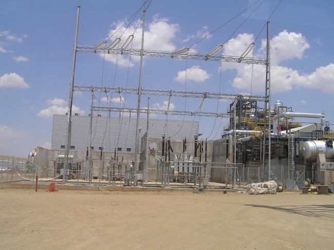 Substation V.1.11.- Auxiliary Systems The thermal fluid system is supported by two natural gas boilers with 15 MW of power each, which carry out a triple mission.