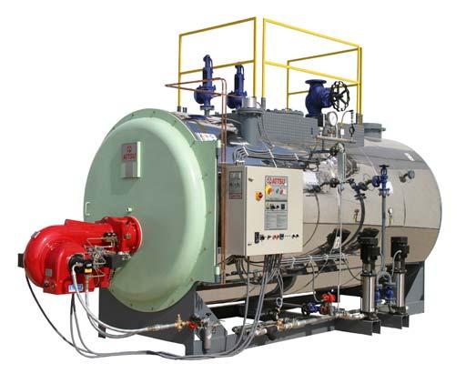 Auxiliary Steam Boiler Electrical energy transmission from the electric generator to the main transformer is conducted by a busbar designed to transport a current of 4,500A and an insulation voltage