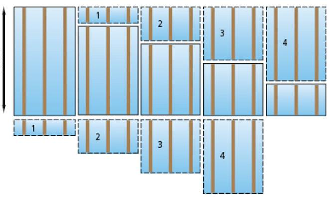 INSTALLATION DIAGRAM Foundation Wall (interior application) 2 5/8 in, 3 1/2 in ou 3 7/8