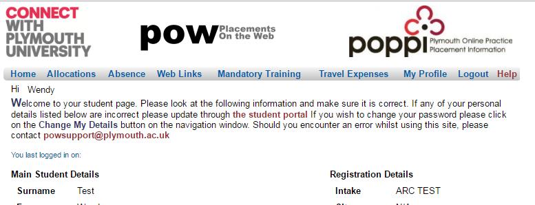 Launching the Timesheet Management System (TMS) Now Do This 1. Login to your POW site. 2. Click on the Allocations link.
