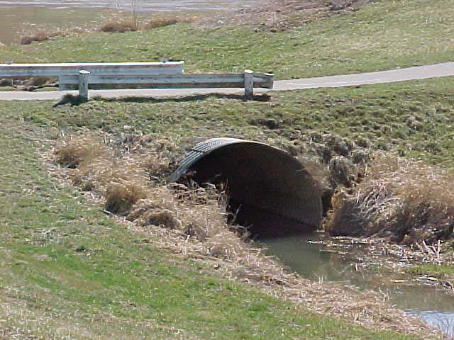 Culvert is a covered channel flowing partly full, which is installed to drain water through highway and railroad