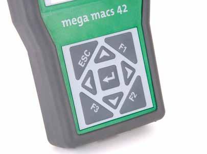Dedicated regional service engineers The largest & most capable service network Installation and Training The Mega Macs 42 is an intuitive tool, and very simple to operate.