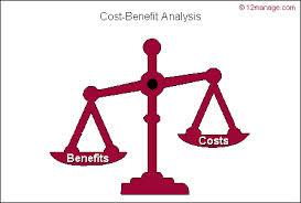 Cost-Benefit analysis Useful for possible new