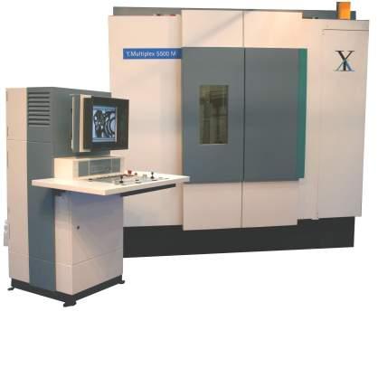 Cast Inspection Standard Cabinets Y.Multiplex line Complete X-ray inspection solution including radiation shield cabinets, object handling etc.