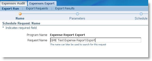 Importing Expense Reports To import expense reports, you must log on with the GME Internet Expense Report Manager
