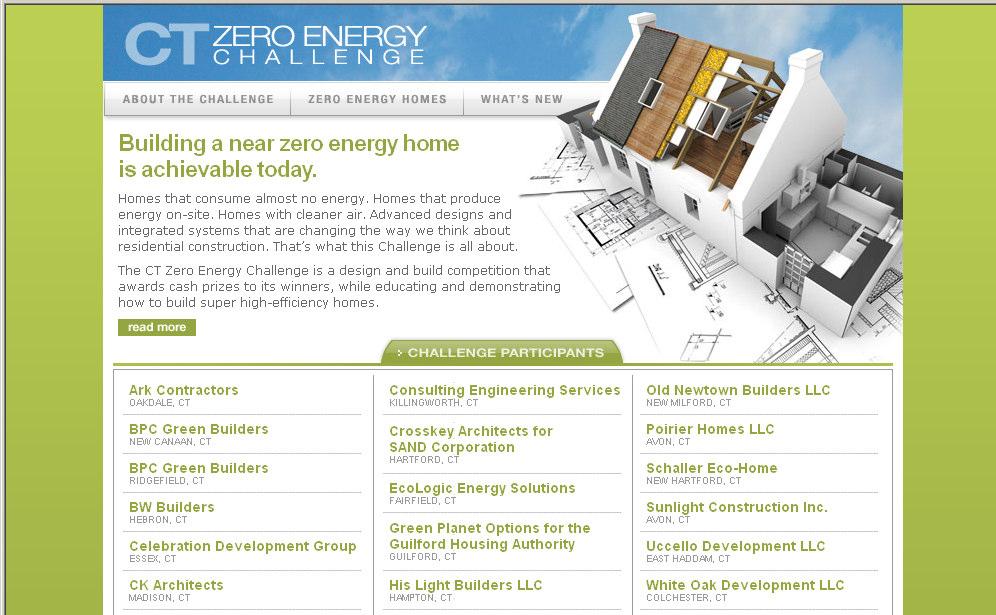 Visit the Connecticut Zero Energy Challenge website