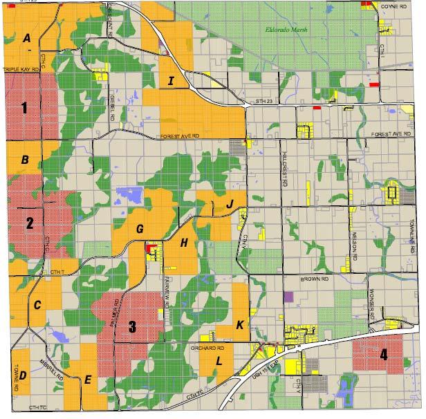 Town of Lamartine (Fond du Lac County) Proposed zoning ordinance Gray Zones Exclusive Agricultural