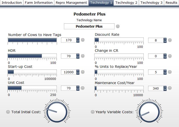 Compare up to 3 different technologies Dashboard www2.ca.uky.