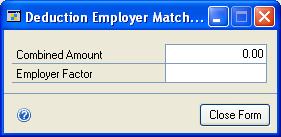 PART 1 CANADIAN PAYROLL SETUP 22. Choose Save. If you have assigned several paycodes with the Paid By fields set to different values, a message will be displayed.