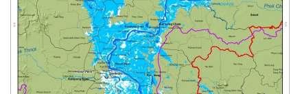 flood extent in Cambodia and