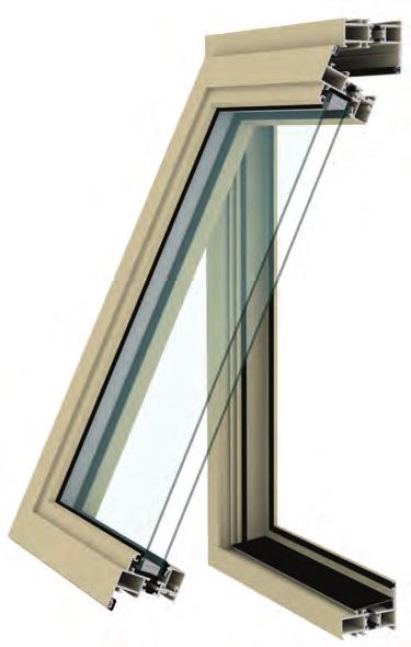 42 ¹U-values will vary depending upon glazing selected GT6200 SERIES QUICK VIEW: Highly energy efficient projected window system that can mull to other GT products of the same frame depth.