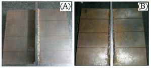 1 mm diameter and granular flux have used for carrying out the experiments. Figure 2 Submerged arc welded set up from the experimental analysis is shown in the Table 1.