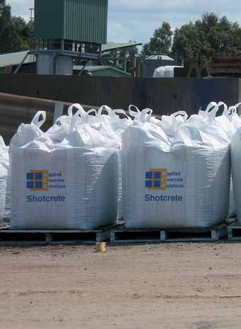 Dry Shotcrete and Construction ACS Shotcrete Admixtures are ideal for above ground and below ground stabilisation of walls.