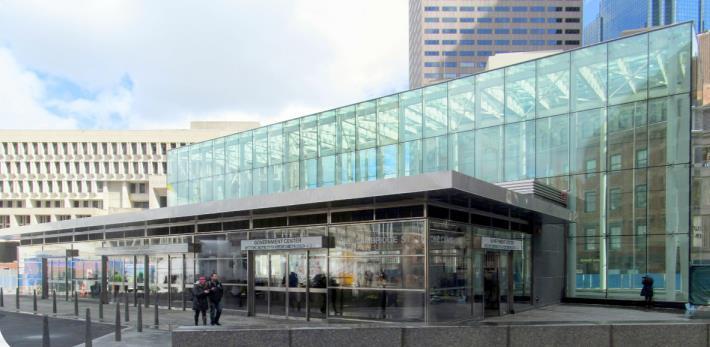 Government Center Accessibility and Climate Resiliency Work continues to renovate Government Center Station.