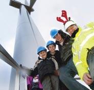 year, the wind farm would also bring additional benefits to the local area.