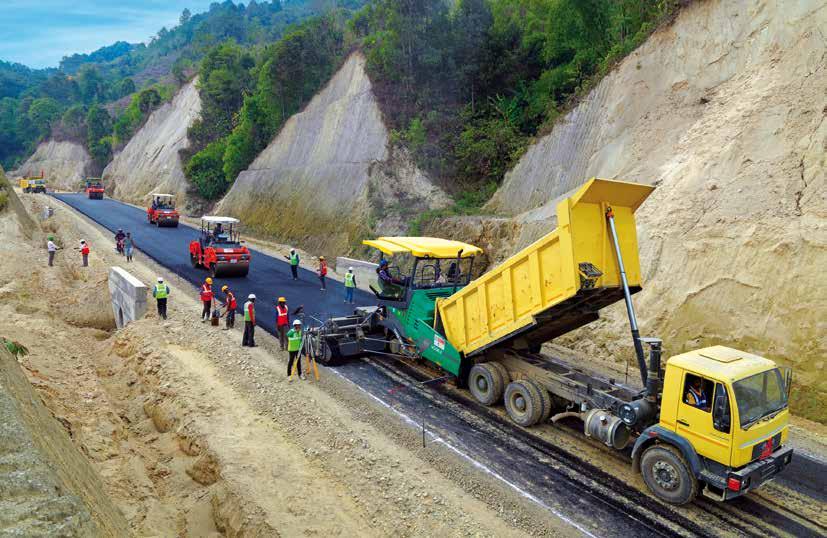 NH 229 Nechipu to Hoj Highway Project, Arunachal Pradesh Roads / Highways LEADING TO PROSPERITY SIML is playing an active part in building India