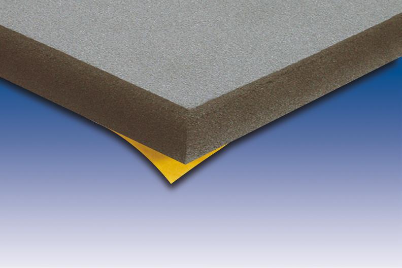 FOAM MEETING WITH FIRE STANDARD M1/F3 NBR-PVC based waterproof cellular rubber thickness 30 mm (± 3 mm) self adhesive layer on one side. Temperature range : - 40 Cup to + 90 C continuous.