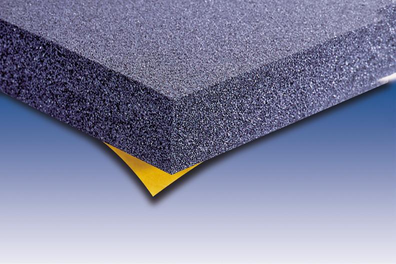 CELLULAR RUBBER NBR BASED NBR based waterproof cellular rubber, thickness 33 mm. Self adhesive layer on one side. Temperature range static from - 40 C to +105 C continuous.