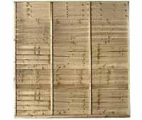 9m Shiplap Panels Pressure Treated Available in 4 heights. 8mm Boards.