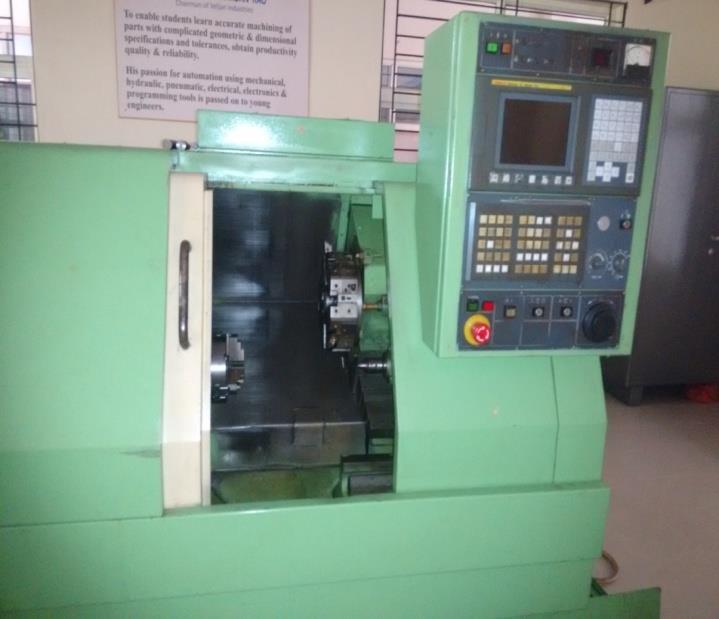 Fig. 5: CNC Lathe Machine IV.