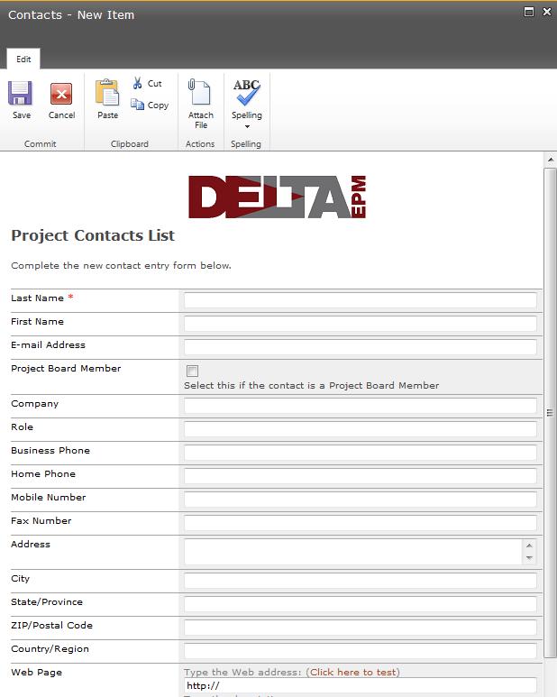 Project Contacts List Data Entry View Critical Success Factors (CSF s) List The CSF List is used to log the critical success factors for the project during the Idea Phase of the project lifecycle.