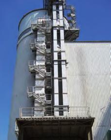 Bucket Elevators The cement industry uses a variety of bucket elevators for the vertical conveying of bulk materials.