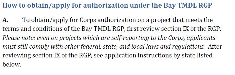 3) How to Obtain Authorization 1) Maryland (Maryland Department of the Environment (MDE) http://www.nab.usace.army.mil/portals/63/docs/regulatory/permits/md_application.