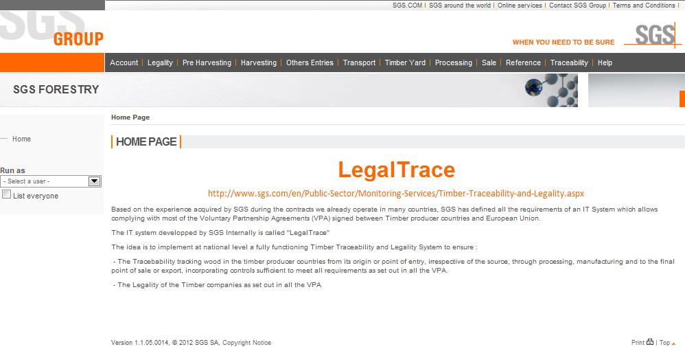 LegalTrace TM :
