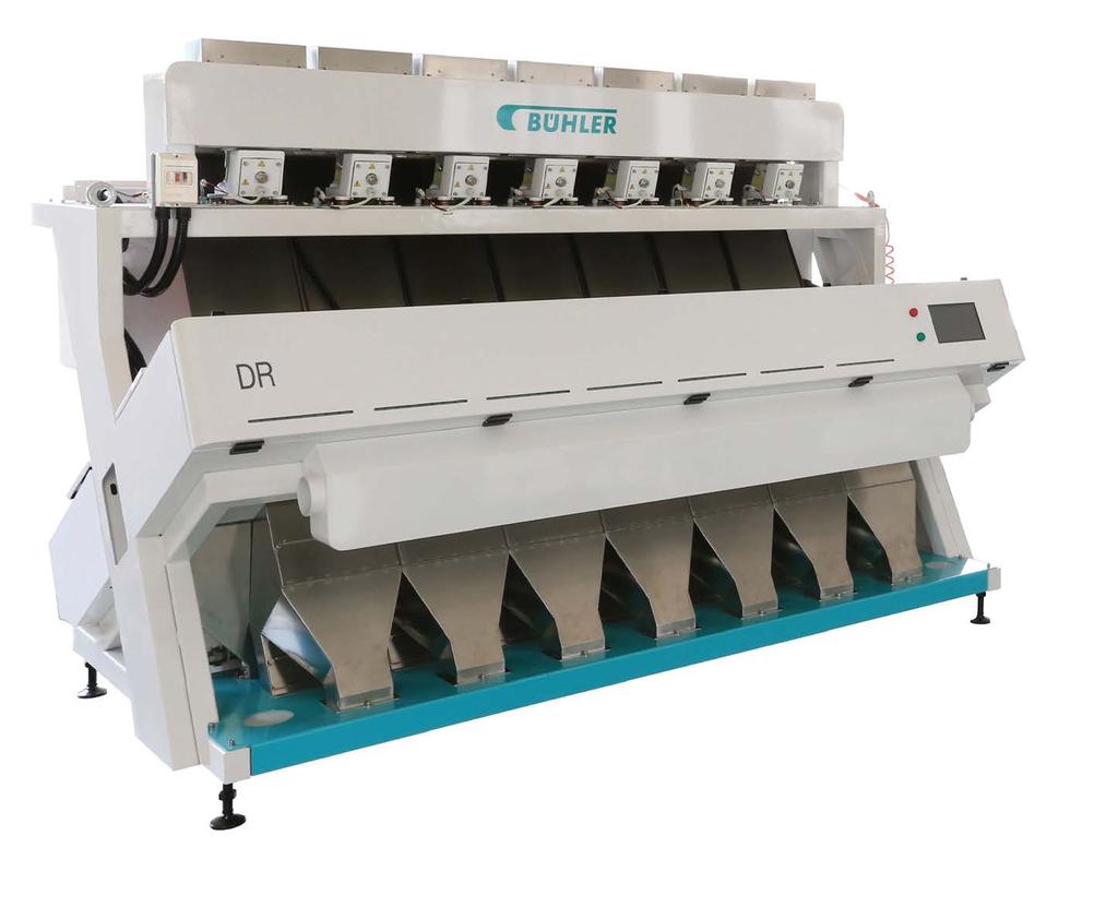 Stable and consistent. Bühler DR optical sorter.