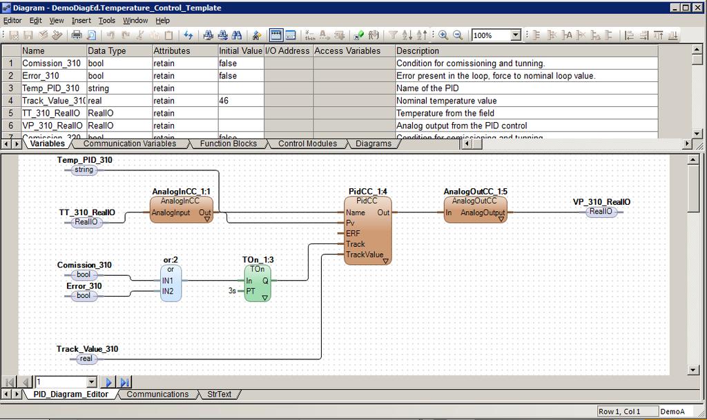 8 ABB ABILITY SYSTEM 800XA ENGINEERING Control Builder Efficient configuration 01 Control Diagram Editor 02 Sequential Function Chart IEC 61131-3 engineering Control Builder is a powerful tool for