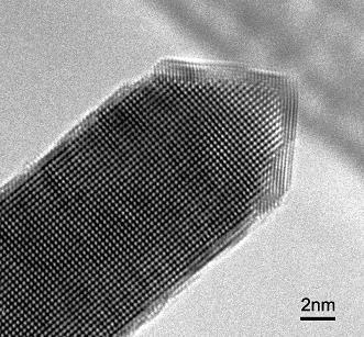 Transmission Electron Microscope (HRTEM) Image of a Grain Boundary Film