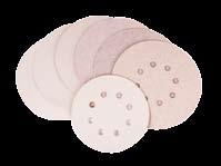 Velcro & Sticky backed sanding discs Two different types of sanding discs, velcro backed and self adhesive, both are heavy duty discs with rapid stock removal, anti clogging whilst also being quick