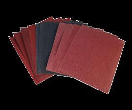 Wet & Dry & Emery (sanding sheets) Our Wet & Dry sheets are a hand held waterproof abrasive paper, which can be used on all steels, fibreglass and painted services.