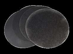 Double Sided Sanding Discs All Euro-Cut double faced sanding discs are fully resin bonded silicon carbide, manufactured to a very high European standard.