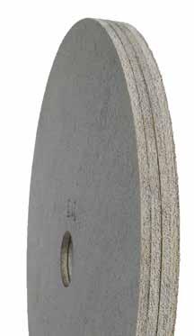 Blend and finish braze in one step Finish braze in half the time as standard Unitized Type 1 wheels Wheel integrity controls side deflection, protecting base metal from scarring Can be made with