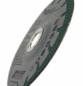 ALPHA-GREEN Extremely fast and cool cutting action on stainless steel. Excellent for cutting applications on pipe, tubing, rod, and sheet metal.