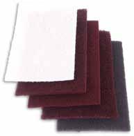 NON-WOVEN WEB NON-WOVEN NYLON WEB SHEETS WITH ABRASIVE Principle uses Light cleaning and polishing of wood, metal, paint, and plastic Polishing stainless steel Rust removal Use wet or dry Vibration