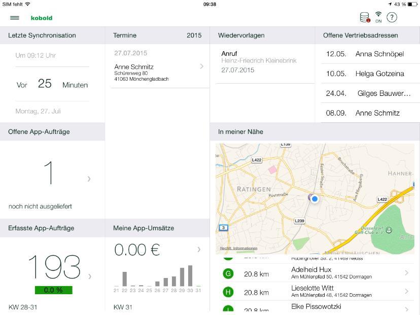 Reference project Vorwerk: Mobile Sales-Application The Vorwerk Group, a globally acting family business with more than 12.000 employees and above 600.